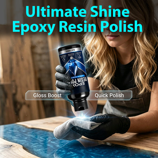 Polish haute brillance pour résine époxy