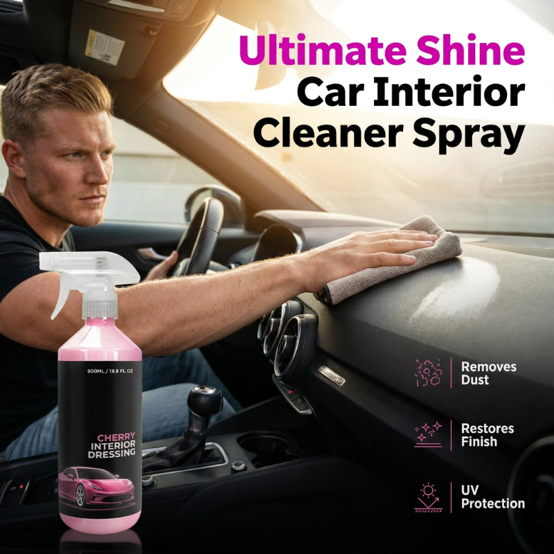 🔥 DERNIÈRE CHANCE –50% ! Le Nettoyant qui Ravive Votre Intérieur Auto – Polyvalent, Parfum Cerise, Sans Résidu – Pour un Habitacle Impeccable 🍒