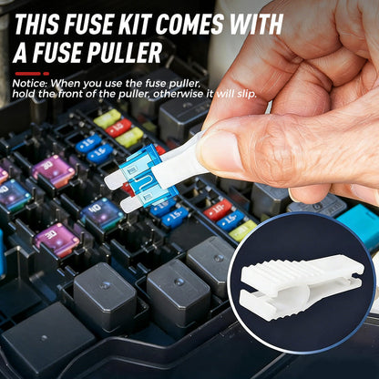 Kit d'assortiment de fusibles pour voiture