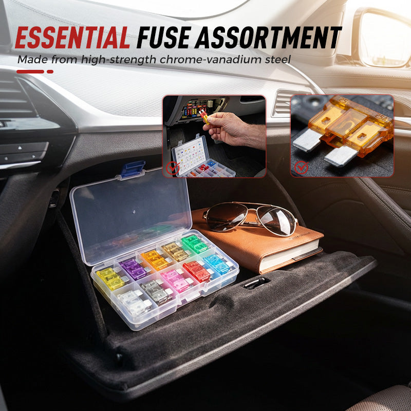 Kit d'assortiment de fusibles pour voiture