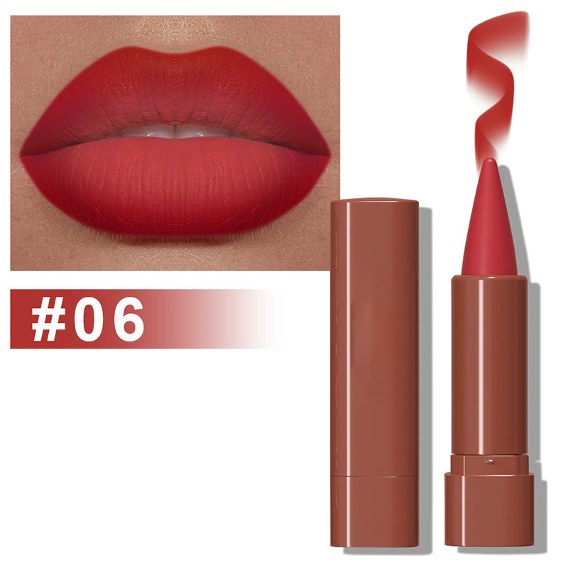 1 Acheté = 1 Offert 💄🔥 Rouge à Lèvres Mat Anti-Transfert Longue Tenue ✨