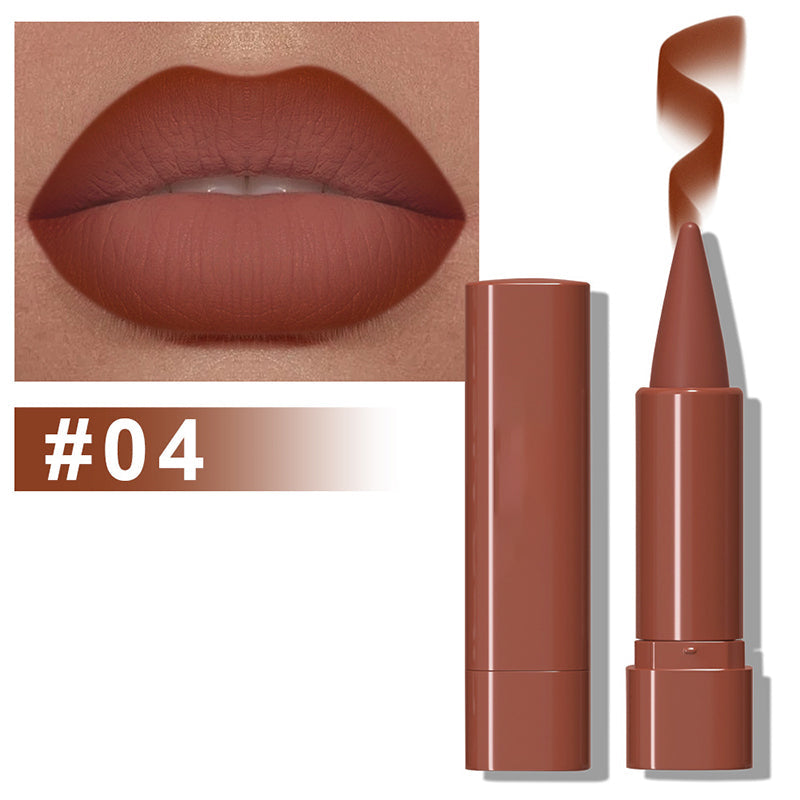 1 Acheté = 1 Offert 💄🔥 Rouge à Lèvres Mat Anti-Transfert Longue Tenue ✨