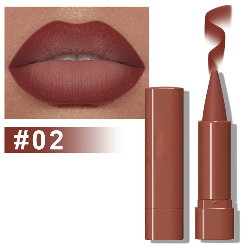 1 Acheté = 1 Offert 💄🔥 Rouge à Lèvres Mat Anti-Transfert Longue Tenue ✨