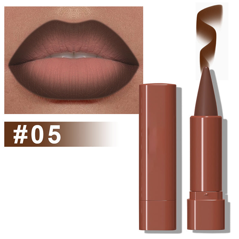 1 Acheté = 1 Offert 💄🔥 Rouge à Lèvres Mat Anti-Transfert Longue Tenue ✨