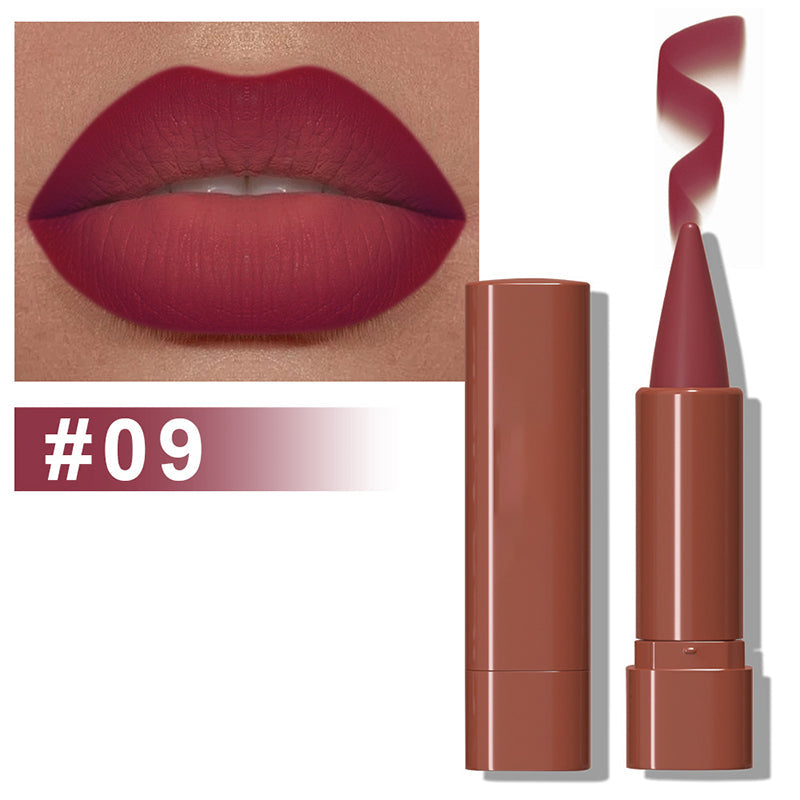 1 Acheté = 1 Offert 💄🔥 Rouge à Lèvres Mat Anti-Transfert Longue Tenue ✨