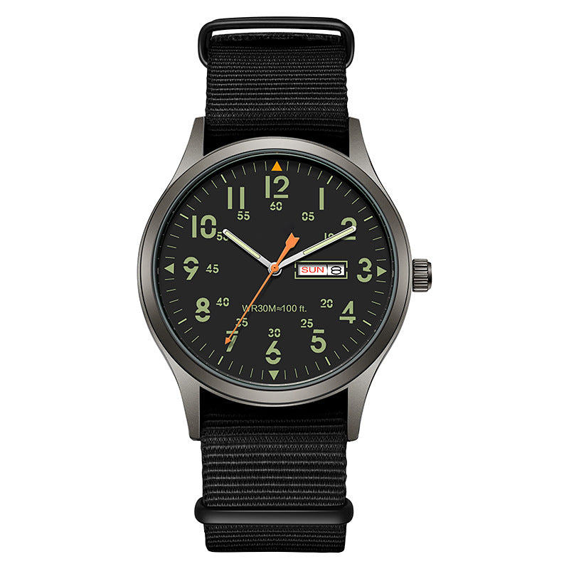 🎉 OFFRE LIMITÉE 50% DE RÉDUCTION ! ⌚ Montre à Quartz pour Homme – Double Affichage Lumineux, Résistante à l'Eau 30M & Fenêtre Date – Style et fonctionnalité au poignet 🕶️