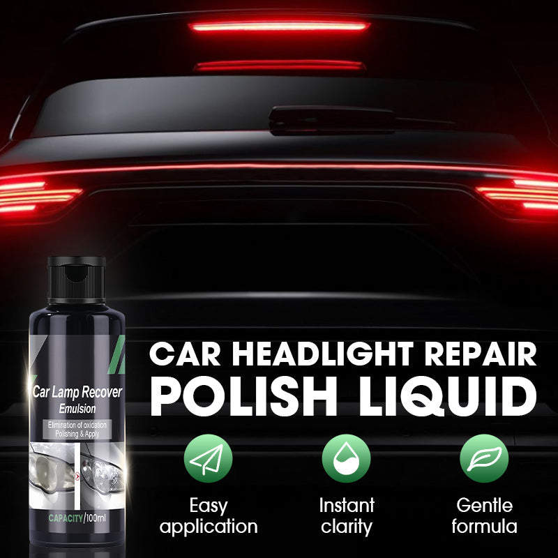 🔦 50% DE RÉDUCTION – Polish Restaurateur de Phares – Élimine le Jaunissement et l'Oxydation – Visibilité Nettement Améliorée ✨