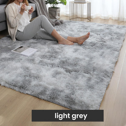 ⏳Spécial à durée limitée⏰Tapis de sol en pelouche à dégradé de couleurs🛋️