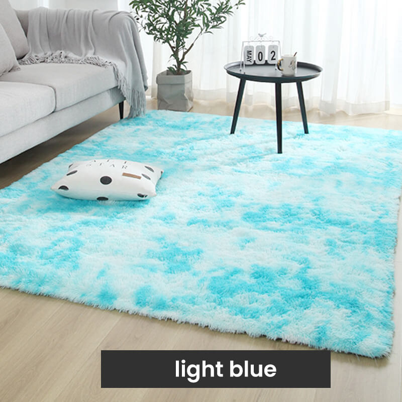 ⏳Spécial à durée limitée⏰Tapis de sol en pelouche à dégradé de couleurs🛋️
