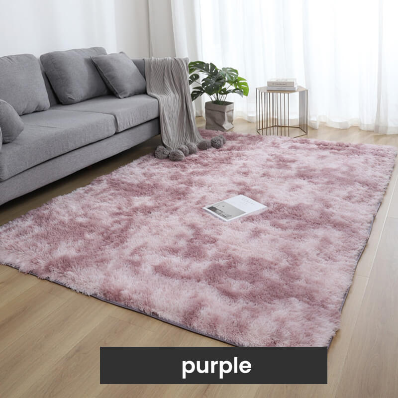 ⏳Spécial à durée limitée⏰Tapis de sol en pelouche à dégradé de couleurs🛋️