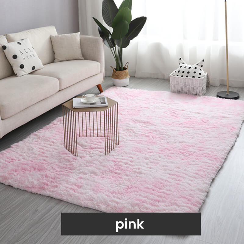 ⏳Spécial à durée limitée⏰Tapis de sol en pelouche à dégradé de couleurs🛋️