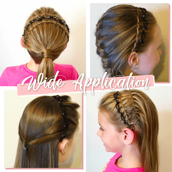 🔥 OFFRE EXCEPTIONNELLE 🔥 Pince à cheveux pour coiffure à double frange 💇‍♀️✨