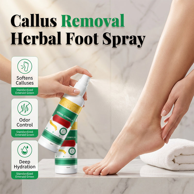 Spray rafraîchissant pour les pieds à la formule à base de plantes
