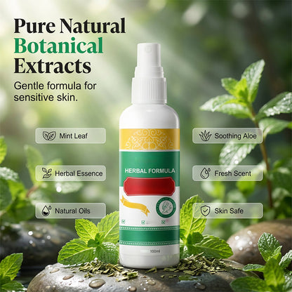 Spray rafraîchissant pour les pieds à la formule à base de plantes