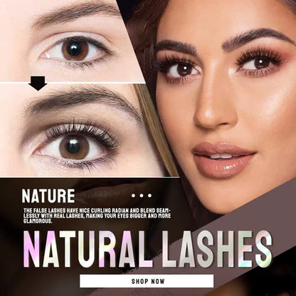 🥳BONNES AFFAIRES 2026🥳💞50 K+ VENDUS !👁️✨Faux cils réutilisables autocollants – pas de colle nécessaire, il suffit d’appuyer et c’est prêt. Boucle naturelle, réutilisables et faciles à retirer. Un véritable atout beauté ! 💕🌸