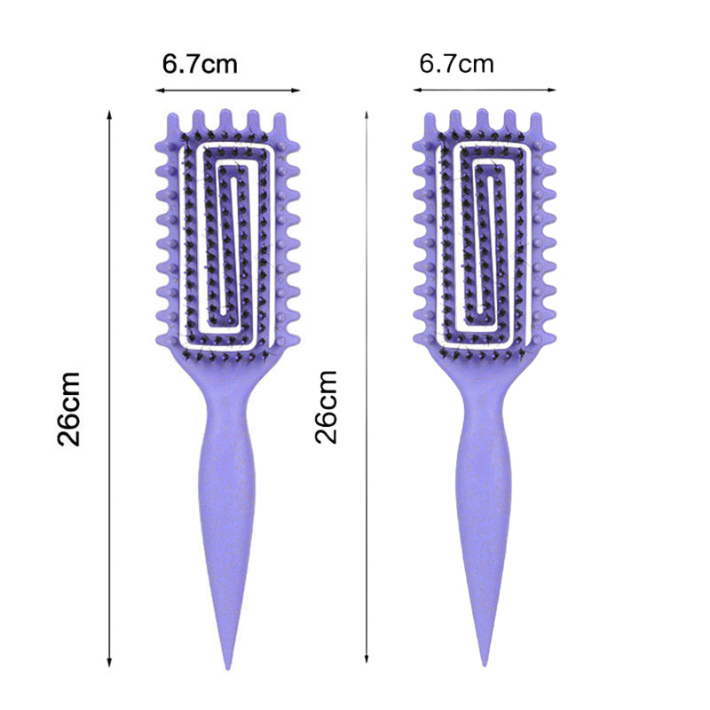 🎉 Soldes 2026 — Plus de 50 000 vendus ! 💇‍♀️ Brosse démêlante ventilée pour cheveux bouclés – Définit les boucles, réduit les frisottis ✨