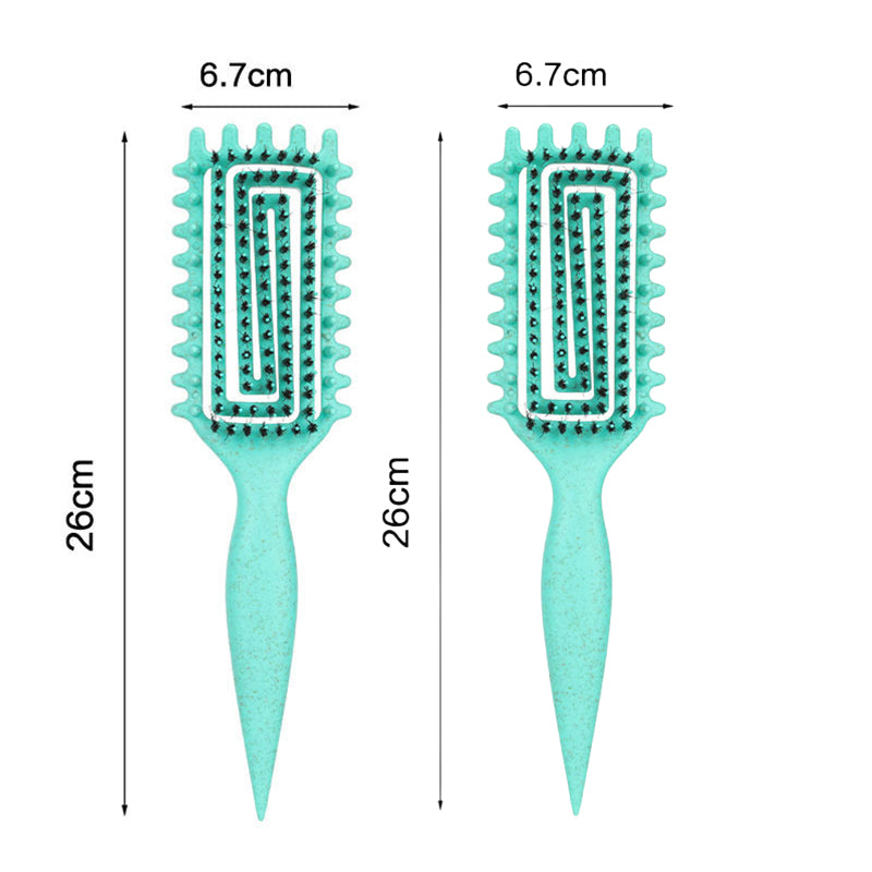 🎉 Soldes 2026 — Plus de 50 000 vendus ! 💇‍♀️ Brosse démêlante ventilée pour cheveux bouclés – Définit les boucles, réduit les frisottis ✨