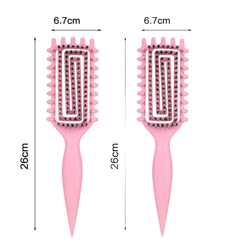 🎉 Soldes 2026 — Plus de 50 000 vendus ! 💇‍♀️ Brosse démêlante ventilée pour cheveux bouclés – Définit les boucles, réduit les frisottis ✨