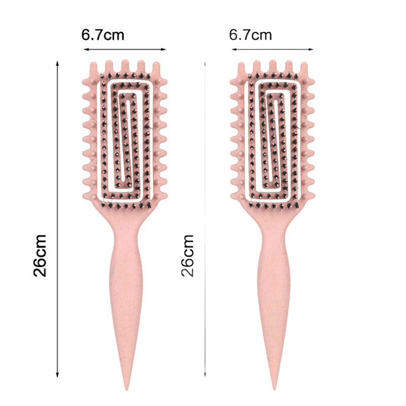 🎉 Soldes 2026 — Plus de 50 000 vendus ! 💇‍♀️ Brosse démêlante ventilée pour cheveux bouclés – Définit les boucles, réduit les frisottis ✨
