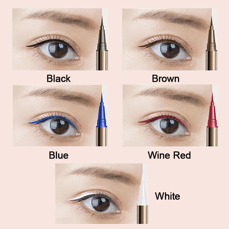 👁️🖌️-50% Crayon eye-liner waterproof sans coulure longue tenue, coup de cœur des maquilleurs tapis rouge ✨