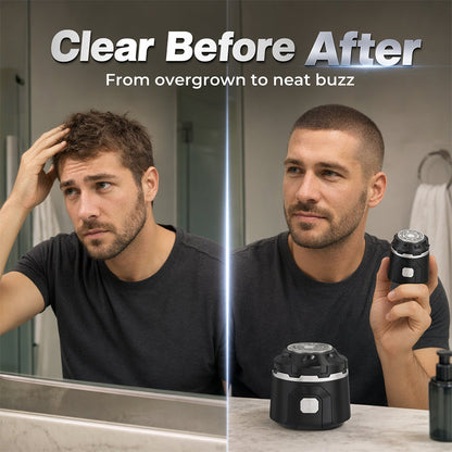 💈💪 50 % DE RÉDUCTION ! Tondeuse électrique pour homme – Lames en acier inoxydable, conception ergonomique pour se couper les cheveux soi-même. Batterie d'une autonomie de 6 heures, compacte et portable ! ⚡✨