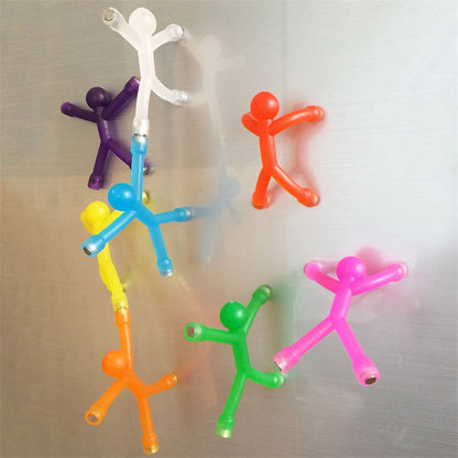 📢📢 -50 % !! ⏰🧲🧸 Figurines magnétiques articulables – tiennent vos notes, soulagent le stress et illuminent votre espace !