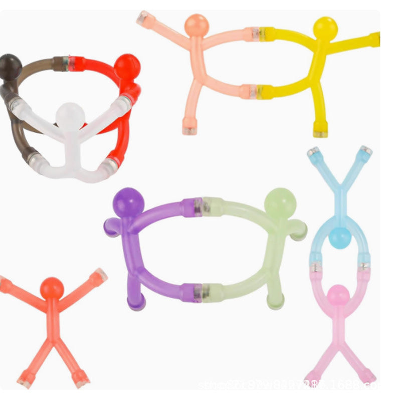 📢📢 -50 % !! ⏰🧲🧸 Figurines magnétiques articulables – tiennent vos notes, soulagent le stress et illuminent votre espace !