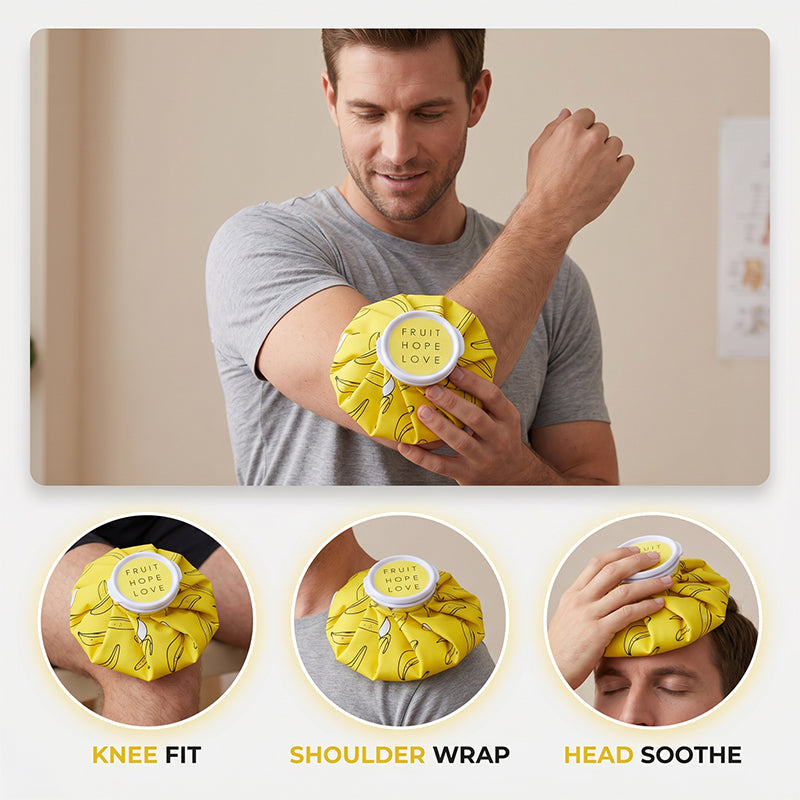 🧊🧊Sac de Glace Réutilisable pour Thérapie par le Froid et Soulagement de la Douleur