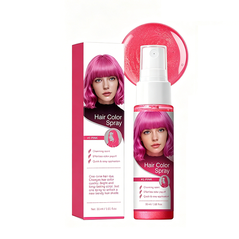 Spray de coloration temporaire 30 ml - Coloration instantanée lavable