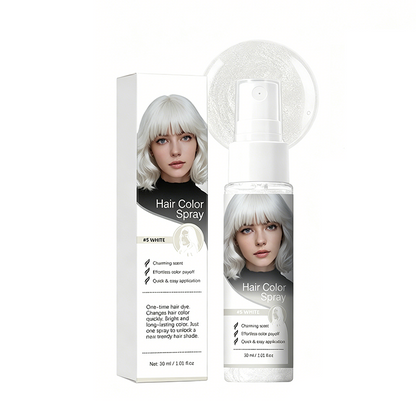 Spray de coloration temporaire 30 ml - Coloration instantanée lavable
