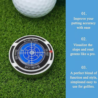 Niveau de lecture de green et marqueur de balle Precision Golf