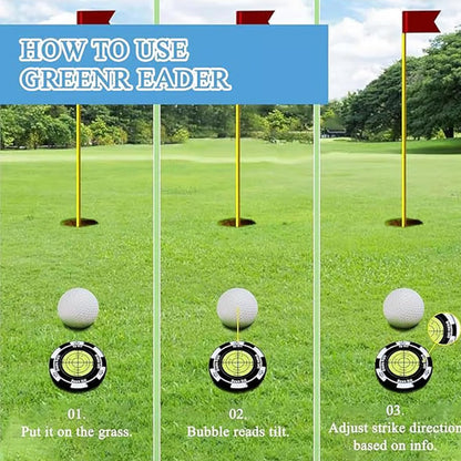 Niveau de lecture de green et marqueur de balle Precision Golf