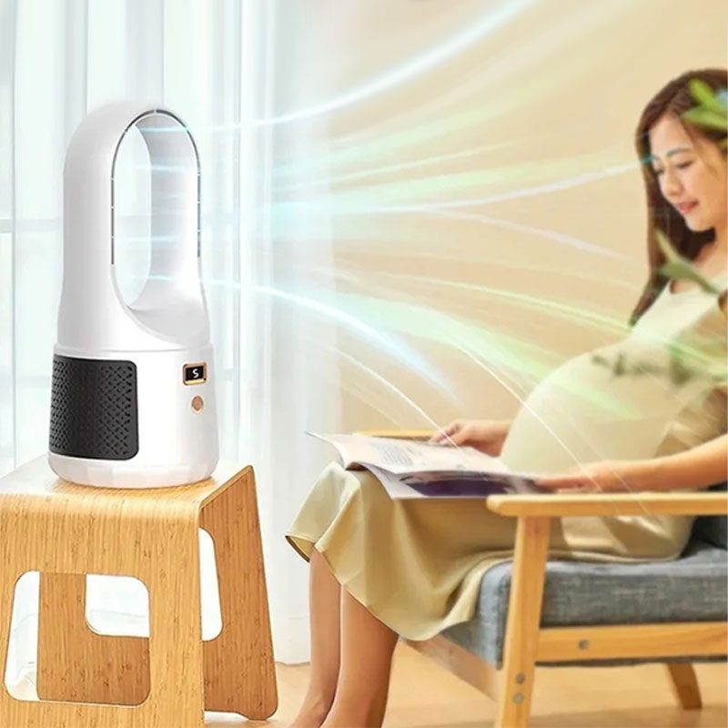 🌬️💧 50 % DE RÉDUCTION ! Humidificateur portable sans pales – Sans danger pour les enfants et les animaux de compagnie, aucune pale visible. 6 vitesses, fonctionnement ultra-silencieux, humidifie l'air. Un incontournable pour l'été ! 🏠✨