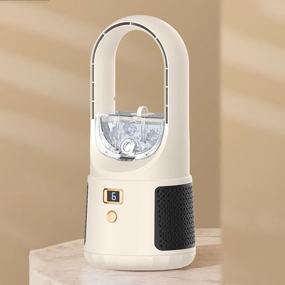 🌬️💧 50 % DE RÉDUCTION ! Humidificateur portable sans pales – Sans danger pour les enfants et les animaux de compagnie, aucune pale visible. 6 vitesses, fonctionnement ultra-silencieux, humidifie l'air. Un incontournable pour l'été ! 🏠✨