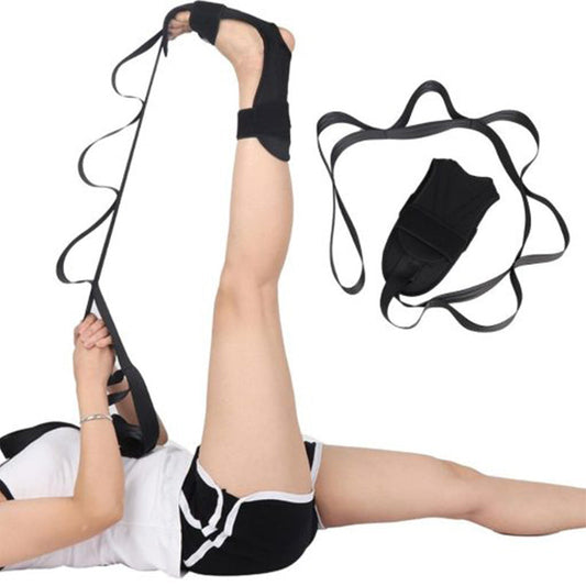 Sangle multifonctionnelle d'étirement pour les pieds et les jambes - Entraînement et rééducation