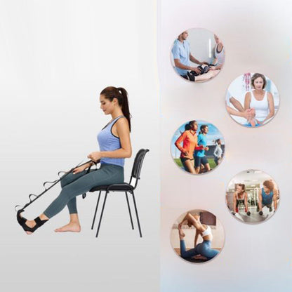 Sangle multifonctionnelle d'étirement pour les pieds et les jambes - Entraînement et rééducation