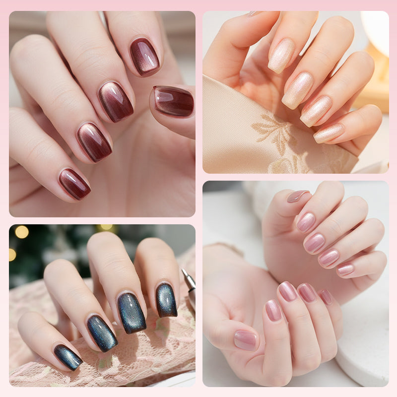 ✨️ Surprise – 50 % de réduction ! 💅 Un nail art sublime en un seul geste – Stylo gel œil de chat tout‑en‑un !