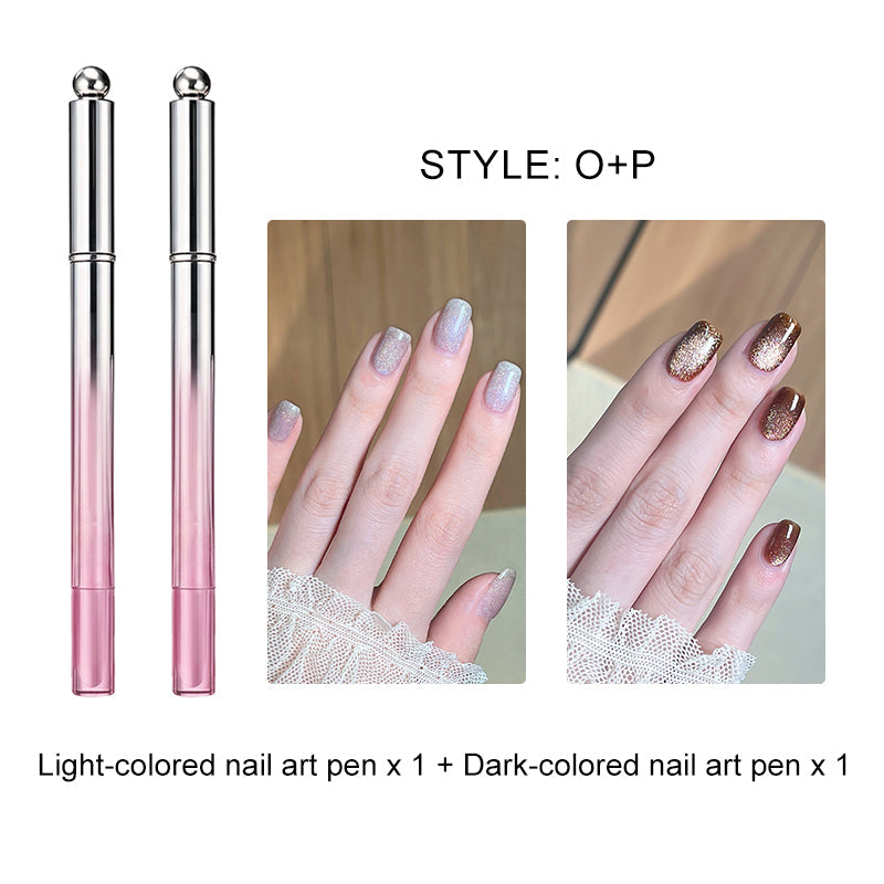 ✨️ Surprise – 50 % de réduction ! 💅 Un nail art sublime en un seul geste – Stylo gel œil de chat tout‑en‑un !