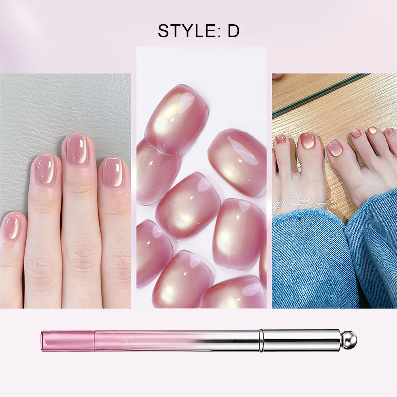 ✨️ Surprise – 50 % de réduction ! 💅 Un nail art sublime en un seul geste – Stylo gel œil de chat tout‑en‑un !