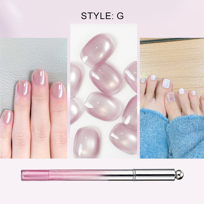 ✨️ Surprise – 50 % de réduction ! 💅 Un nail art sublime en un seul geste – Stylo gel œil de chat tout‑en‑un !