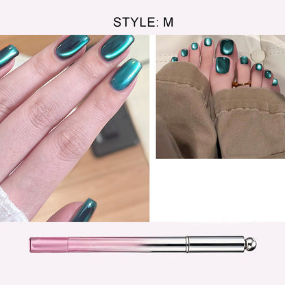 ✨️ Surprise – 50 % de réduction ! 💅 Un nail art sublime en un seul geste – Stylo gel œil de chat tout‑en‑un !