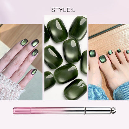 ✨️ Surprise – 50 % de réduction ! 💅 Un nail art sublime en un seul geste – Stylo gel œil de chat tout‑en‑un !