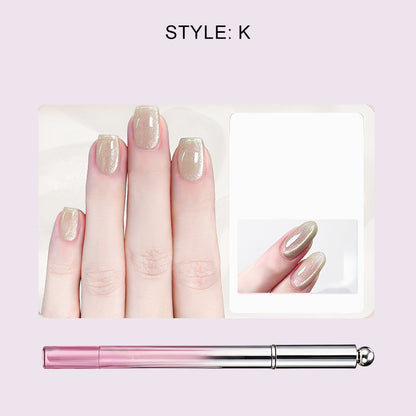 ✨️ Surprise – 50 % de réduction ! 💅 Un nail art sublime en un seul geste – Stylo gel œil de chat tout‑en‑un !
