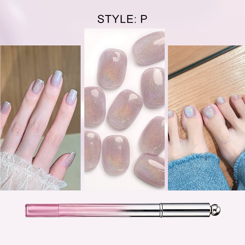 ✨️ Surprise – 50 % de réduction ! 💅 Un nail art sublime en un seul geste – Stylo gel œil de chat tout‑en‑un !
