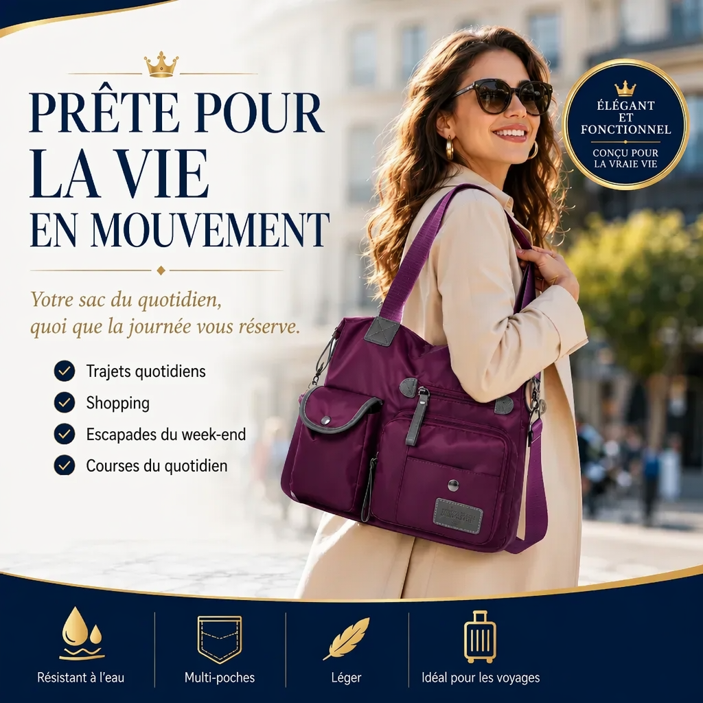 Sac fourre-tout imperméable grande capacité pour femmes