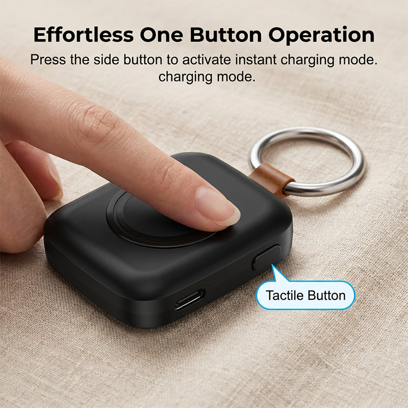 Chargeur portable en porte-clés pour montres connectées