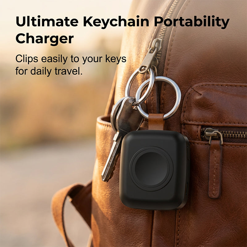 Chargeur portable en porte-clés pour montres connectées