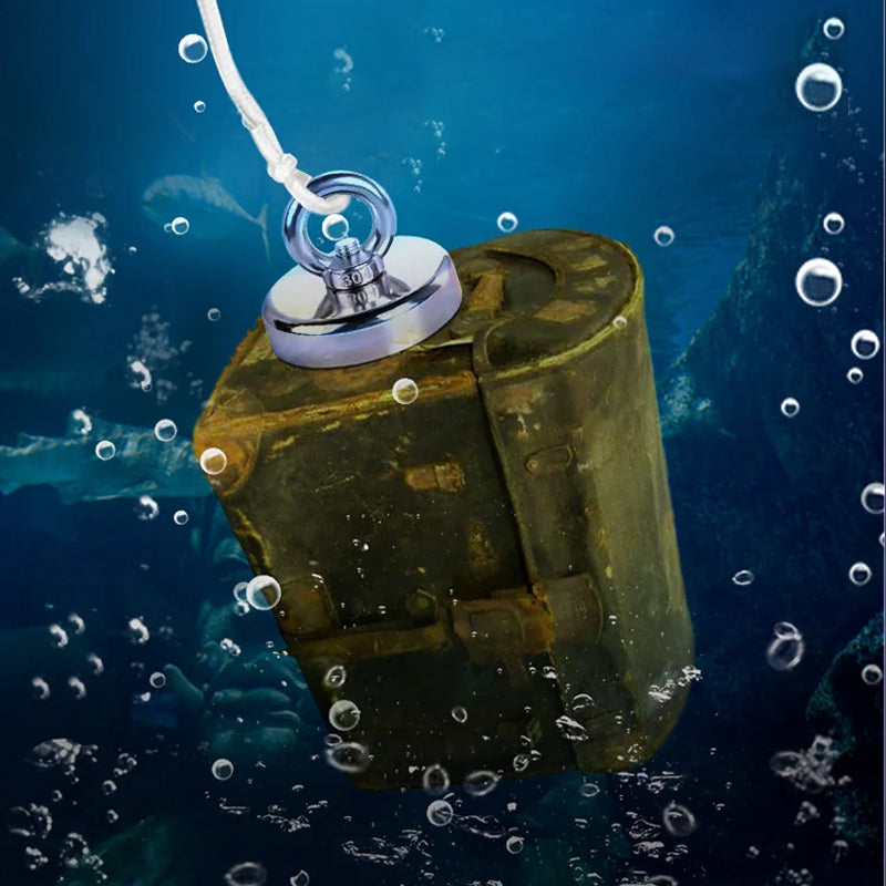 🧲 50 % DE RÉDUCTION EN CE MOMENT ! ⚓ Kit d'aimants de sauvetage pour eaux profondes – Puissance d'attraction élevée, résistant à la rouille et durable – Idéal pour la chasse au trésor et la récupération sous-marine 💰