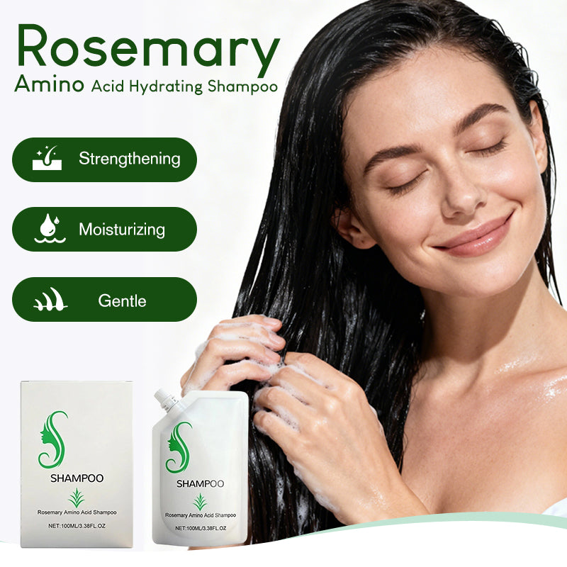 🧴✨ Shampoing naturel pour la croissance des cheveux, anti-chute, réparation du cuir chevelu, cheveux plus épais et plus volumineux 🌿