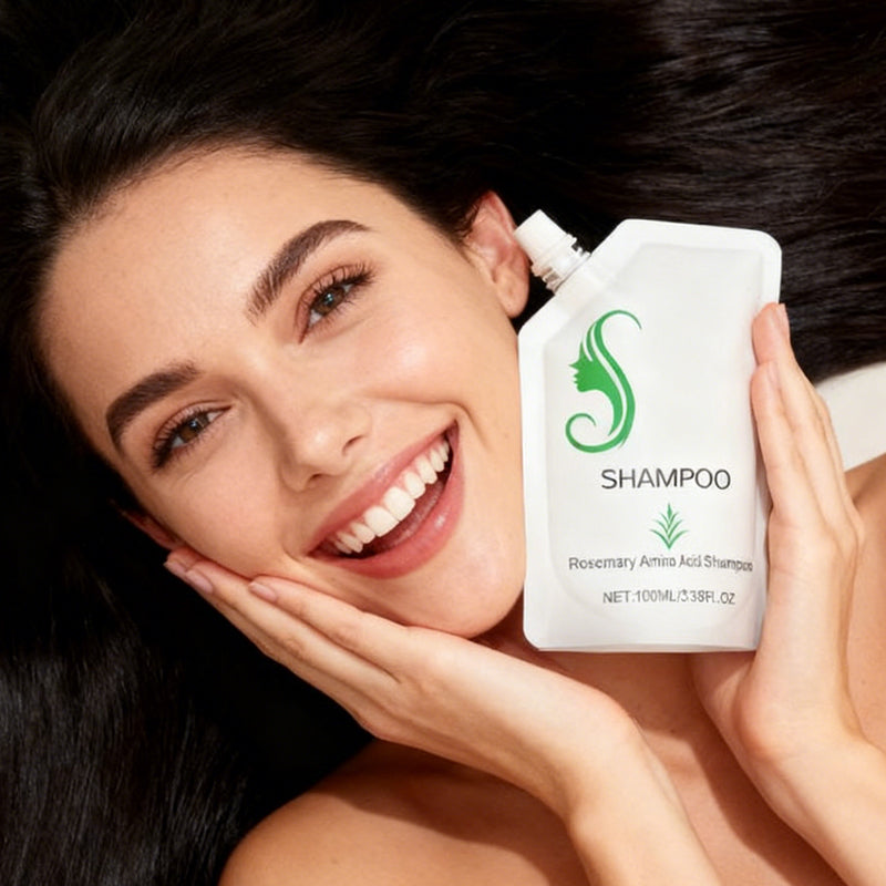 🧴✨ Shampoing naturel pour la croissance des cheveux, anti-chute, réparation du cuir chevelu, cheveux plus épais et plus volumineux 🌿